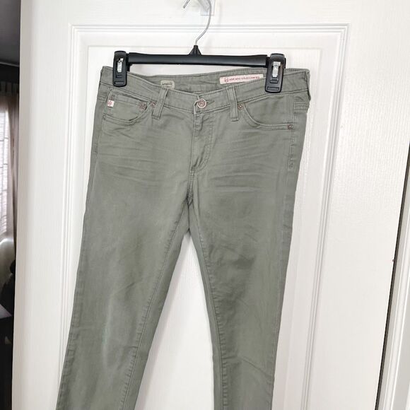 AG Adriano Goldschmied Super Skinny Fit Legging Low Rise Pocket Cotton Jeans - Picture 4 of 13